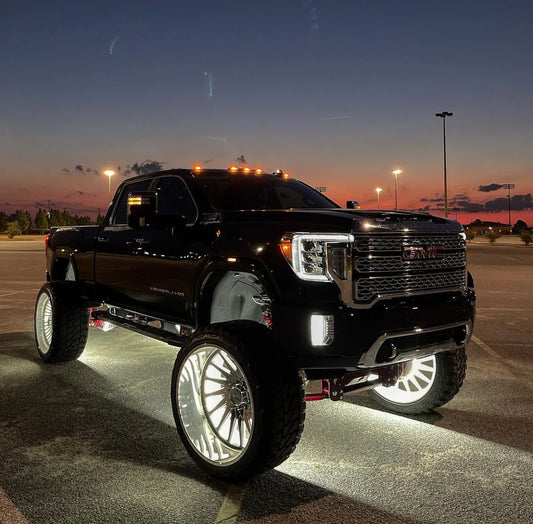 RigWorks White LED Rock Light Kit – Clean, Bright, and Built to Flex